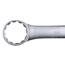 Doppelringschlüssel, gerade, DIN 837 B - 9