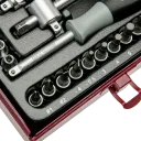 1/4 + 1/2" Steckschlüssel-Garnitur - 6