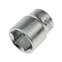3/8" Steckschlüssel-Einsatz, 6-kant, DIN 3124 - 2