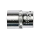 1/4 inch doppen, zeskantig, conform DIN 3124. - 1
