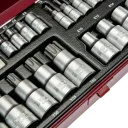1/4 + 1/2" TX Steckschlüssel-Garnitur - 6