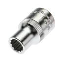 1/2" Steckschlüssel-Einsatz, 12-kant, DIN 3124 - 6