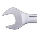 Ringmaulschlüssel, Ringseite 15° abgewinkelt, DIN 3113 A - 10