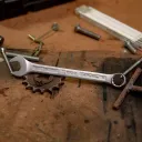 Ringmaulschlüssel, Ringseite 15° abgewinkelt, DIN 3113 A - 46