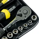 39-delars set, ¼-tums sats, spärrnyckelsats, hylsor, bits - 4