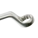 Set med dubbelringnycklar, med fast ring, enligt standard DIN 838. - 6