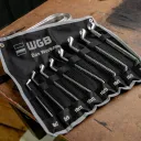 Set med dubbelringnycklar, med fast ring, enligt standard DIN 838. - 15