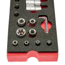 Modul TX Steckschlüssel-Garnitur - 5