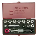 1/2" Durchsteck-Steckschlüssel-Garnitur „40 in 1“ - 1
