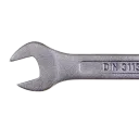 Ringmaulschlüssel-Satz, Ringseite gekröpft, DIN 3113 B - 15