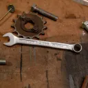 Ringmaulschlüssel, Ringseite 15° abgewinkelt, DIN 3113 A - 48