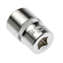 1/4 inch doppen, zeskantig, conform DIN 3124. - 5