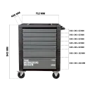 Werkstattwagen - 7 Schubladen - 15