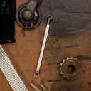 Doppelringschlüssel, gekröpft, DIN 838 - 32