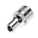 1/2" Steckschlüssel-Einsatz, 6-kant, DIN 3124 - 8