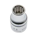 1/2" Steckschlüssel-Einsatz, 12-kant, DIN 3124 - 7