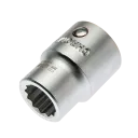 3/4" Steckschlüssel-Einsatz, 12-kant, DIN 3124 - 6