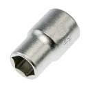3/8" Steckschlüssel-Einsatz, 6-kant, DIN 3124 - 6