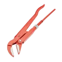 Right-angle pipe wrench, DIN 5234. - 2