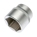 1/2" Steckschlüssel-Einsatz, 6-kant, DIN 3124 - 4