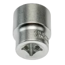 3/8" Steckschlüssel-Einsatz, 6-kant, DIN 3124 - 4