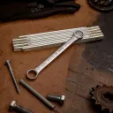 Doppelringschlüssel, gerade, DIN 837 B - 10