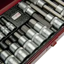 1/4 + 1/2" Innensechskant-Steckschlüssel-Garnitur - 8