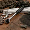 1/4" Rotationsknarre, 60 Zähne, DIN 3122 D - 8
