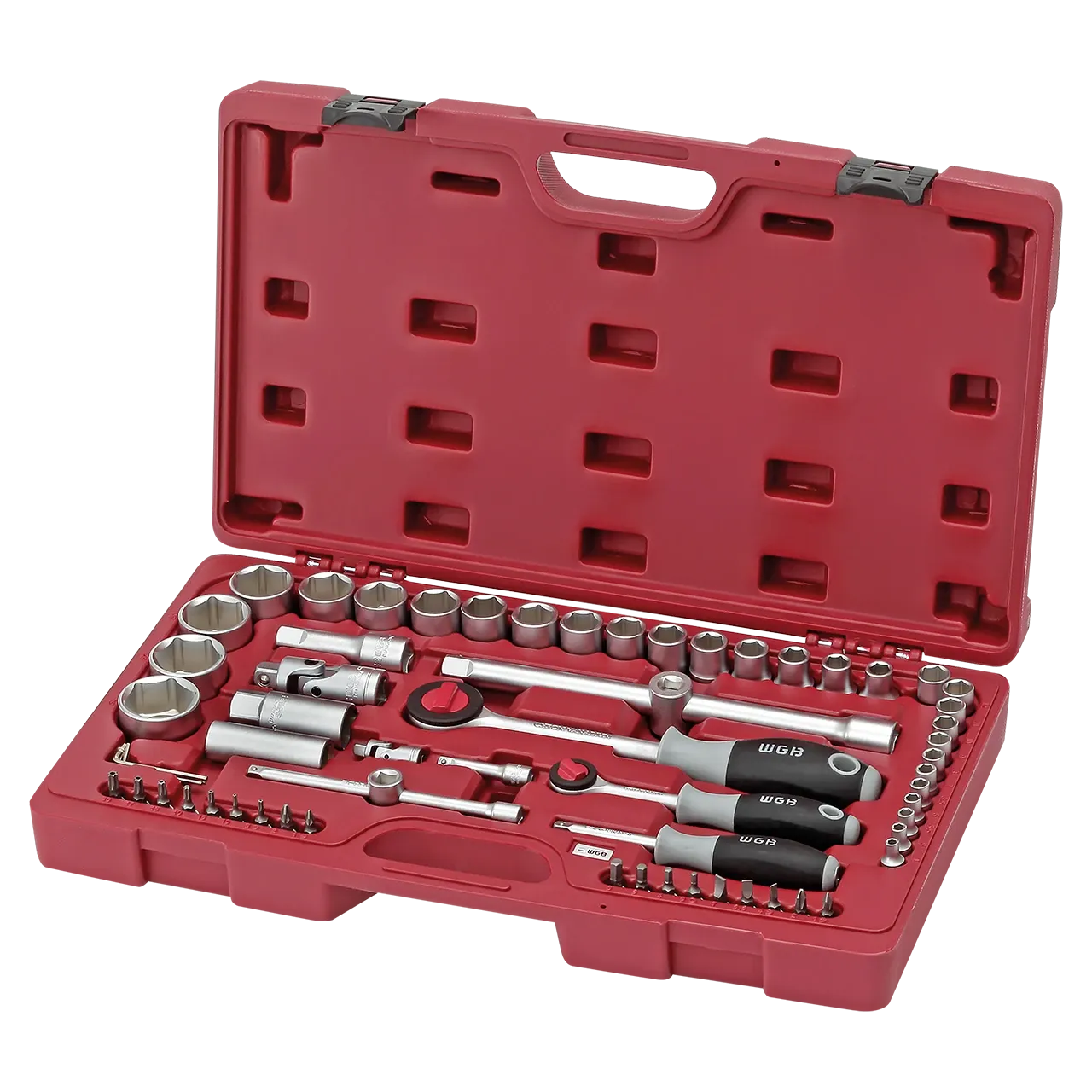 1/4 + 1/2" Steckschlüssel-Garnitur