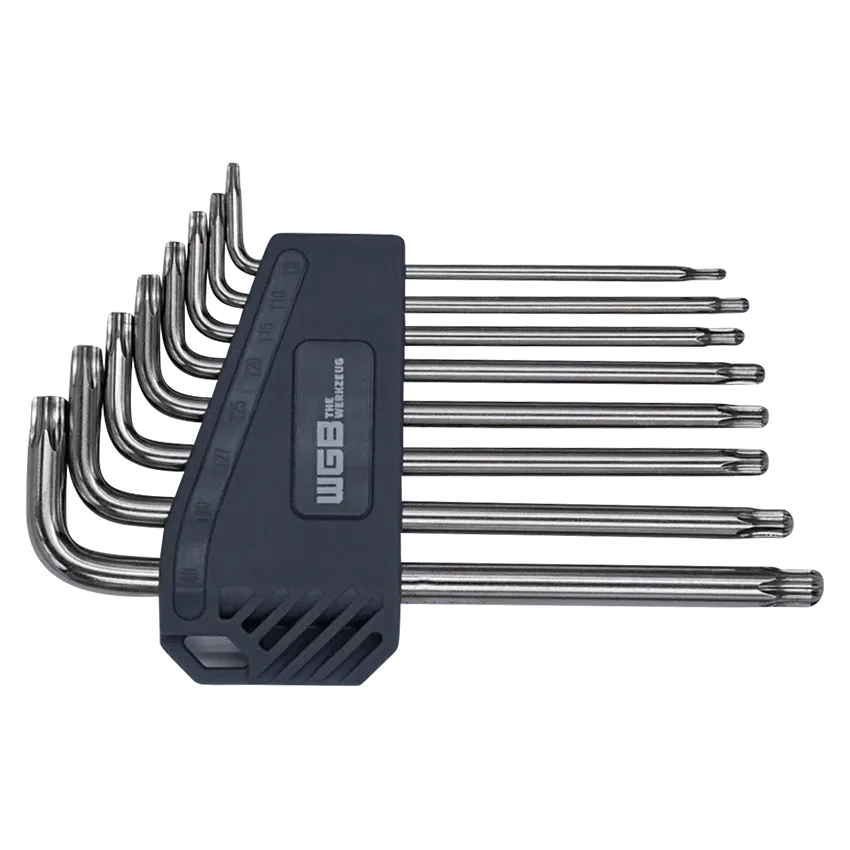 TORX®-setsleutelset met kogelhoofd.