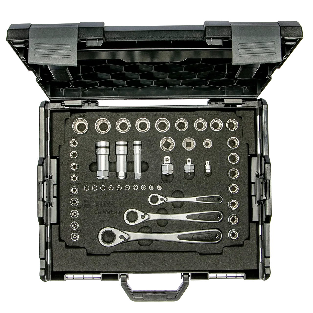 1/4 + 3/8 + 1/2" Steckschlüssel-Garnitur in L-BOXX®