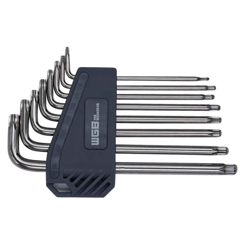 TORX®-setsleutelset met kogelhoofd.